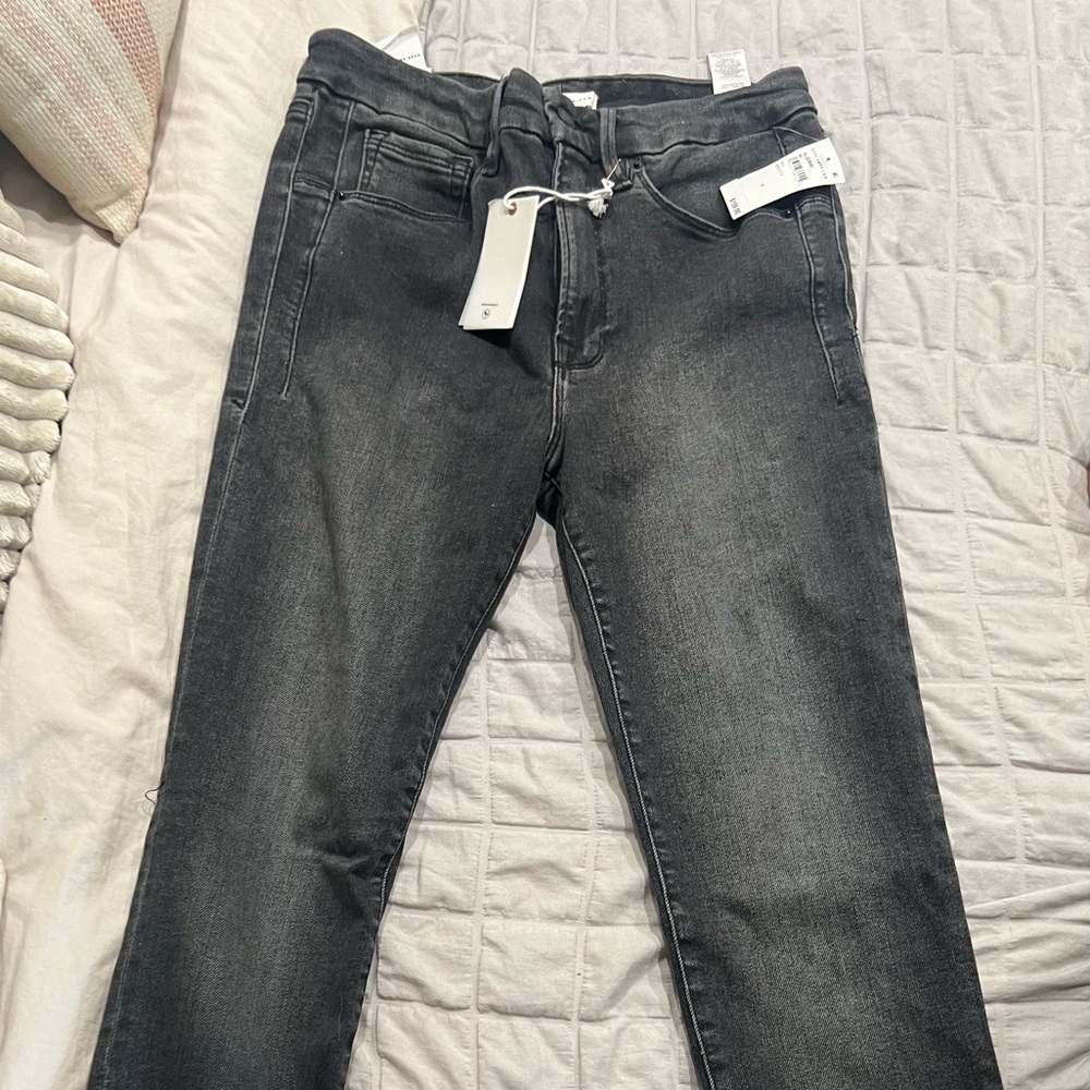 Good American mid rise size 10 jeans